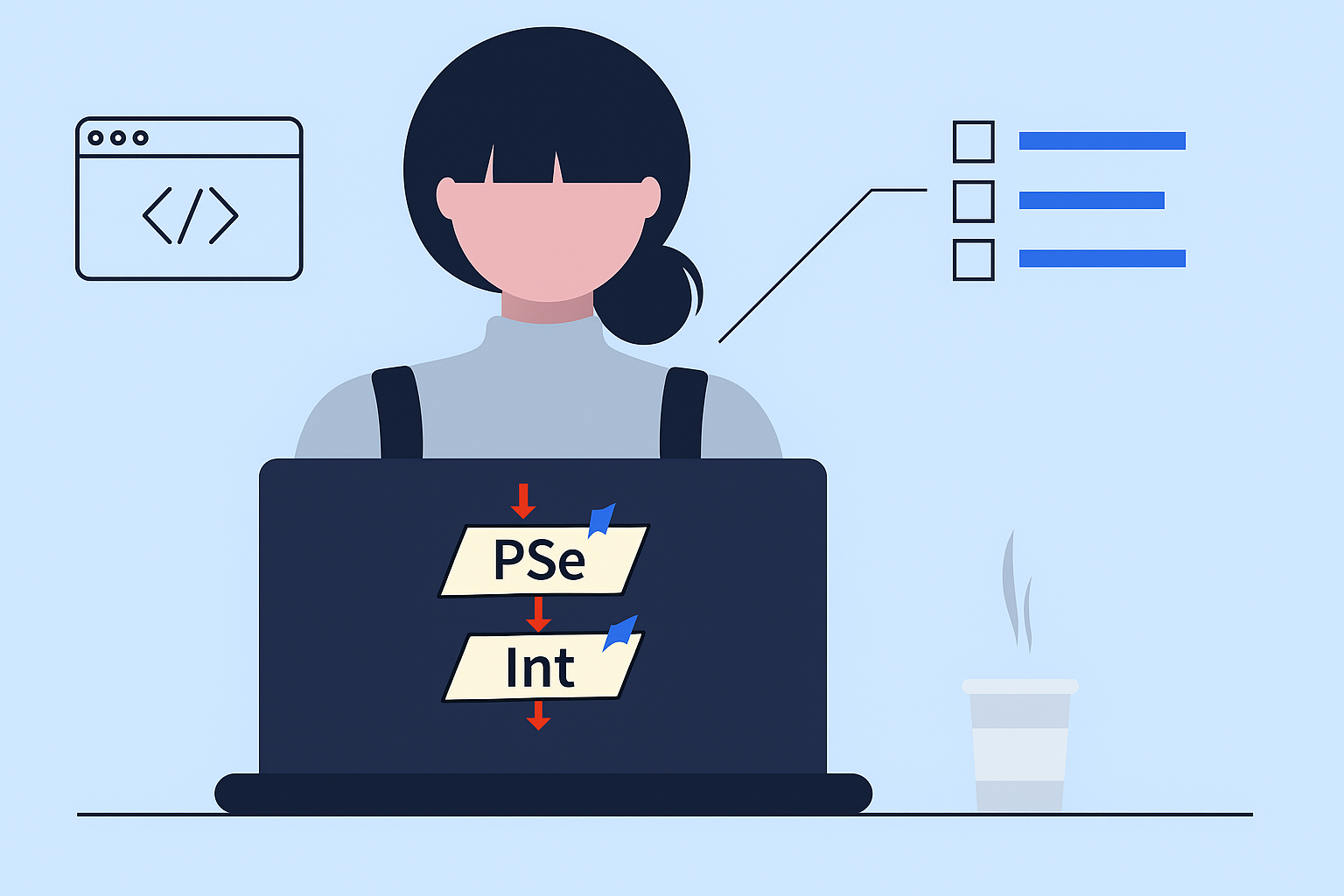 Diversos contextos de uso de PseInt